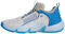 adidas Unisex Trae Unlimited Shoes Basketball-Schuhe, Dash Grey/Metal Grey/Bright Blue, 44 2/3 EU
