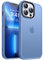 CANSHN Upgrade für iPhone 13 Pro Hülle [Militärschutz] Schutzhülle Samtige Touch Slim Matt Anti-Kratzen Dünne Handyhülle iPhone 13 Pro Case, Himmelblau