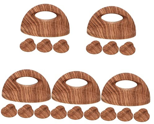 OQHAIR Lot de 8 Boutons en Verre pour Couvercle de Casserole, poignée de Casserole, Couvercle de Casserole, Bouton de Rechange, Couvercle de Casserole Compact, Couvercle de Casserole, Cou