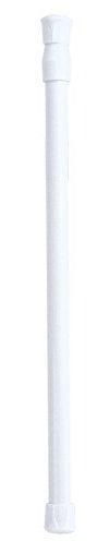 EMUKOEP TringleAdjustable Spring Loaded Tension Rod Shower Rideau Percage Tringles de Tension pour Rideaux 300cm 31 × 5 × 2 Tringle de Tension à Ressort Douche Extensible Rideau Placard