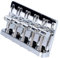 Conjunto de Puente para bajo HiMass de 5 Cuerdas con Monturas de Latón Cromadas, Estructura Estable, Resonancia Mejorada para bajo Eléctrico de 5 Cuerdas (SILVER)
