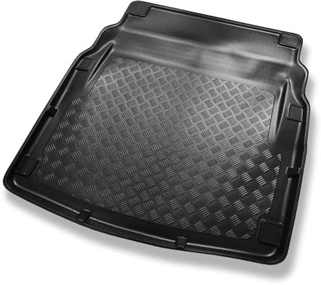 Mossa - Kofferraumwanne kompatibel mit Mercedes-Benz E Klasse W212 Limousine (03.2009-03.2016) - Kofferraummatte rutschfest Schutzmatte - B