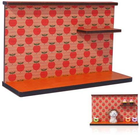 HOOTNEE Miniatur Hintergrundplatte Für Puppenhaus-Dekoration Realistisches Mikro-landschafts-Accessoire Für -szenen Für Miniatur-enthusiasten Und Bastler