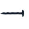 D-Work Vis Bois Torx en Acier Zingué Noir 6 x 60 mm - Boîte de 100 Vis - Diamètre de tête 15 mm - Idéales pour Penture en Bois