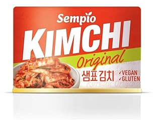 Sempio Dosen-Kimchi (Original, 160g x 12) - Authentischer koreanischer Chinakohl in der Dose. Vegan, Nicht-GVO