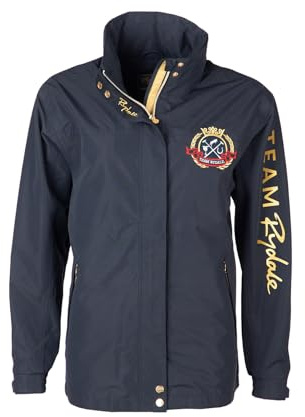Rydale Ladies Emblem Jacket Waterproof Coat Women's Jackets Navy Equestrian