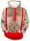 2024 Herren Weihnachtspullover - Weihnachtsmann Merry Christmas Jumper Oversize Weihnachts Hoody Fleece Weihnachtsoutfit Lustiger Bequemes Rentier mit Rundhalsausschnit Personalisiert Unisex