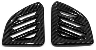 AXTAZS Lüftungsgitter Abdeckung Kompatibel Mit Ford Für Edge 2015 2016 2017 2018 2019 2020 Auto-Front-AC-Luftauslass-Entlüftungsrahmen-Abdeckungs-Ordnungsaufkleber(Up 2pcs)