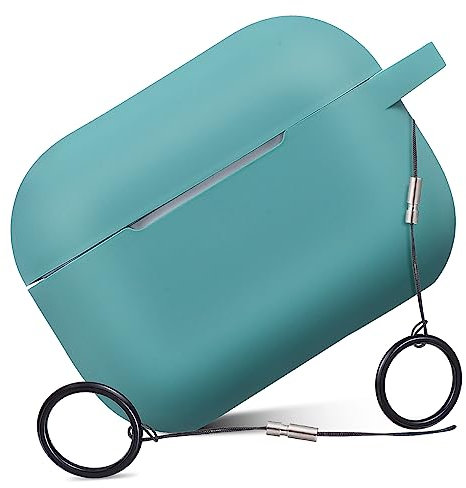 Happyyami Estuche De Silicona para Auriculares Cordón y Correas Antipérdida Compatible Viajes y Uso Diario