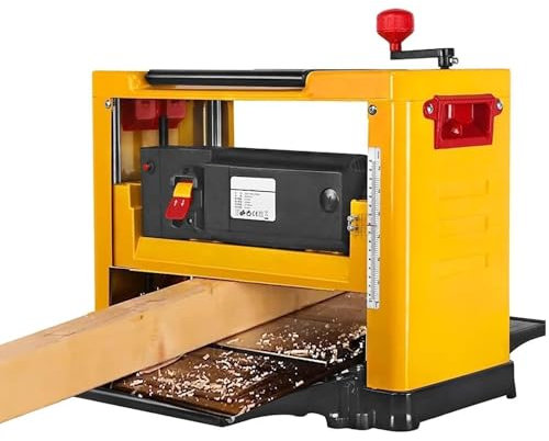 Electric Jointer Planer with 2000W Power and 8000R/min Speed for Woodworking, Ideal for Smoothing and Flattening Wood Surfaces