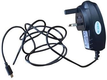 iTechCover 3 Pin UK Mains/Wall Charger Cable Lead Compatible with Sony CYBERSHOT DSC-R1 / CE/ROHS/UK Approved