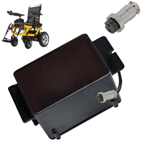 HJGHY Akku für Elektrorollstühle, 24 V, 10 Ah, 12 Ah, 15 Ah, 20 Ah Lithium-Batterien mit BMS, austauschbarer 24-V-Akku für Elektromobile, Motoren von 240 W bis 480 W,Gx20 24v10ah