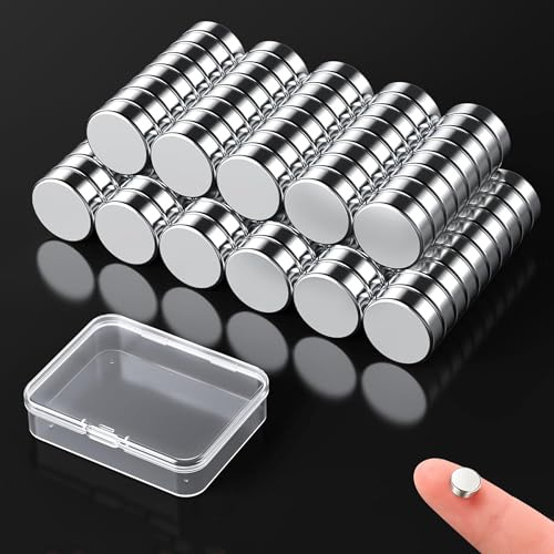 100 Stück Magnete Stark,5X2mm Mini Neodym Magnete für Magnettafel, Kleine Kühlschrank Magneten Starker Halt,Mini Rund Magneten für Whiteboard, Handwerk