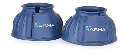 Shires ARMA Touch and Close Hufglocken: Königsblau, XXL