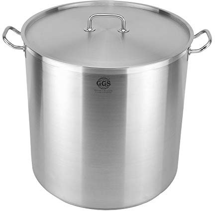 18/10 Edelstahl Profi Gastro Kochtopf (50cm x 50cm) 100 Liter Industrie