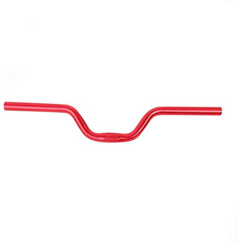 Fahrradlenker, Aluminium Mountainbike Rennrad Fixed Gear Bar Lenker 25, 4 mm × 520 mm(rot) Reiten