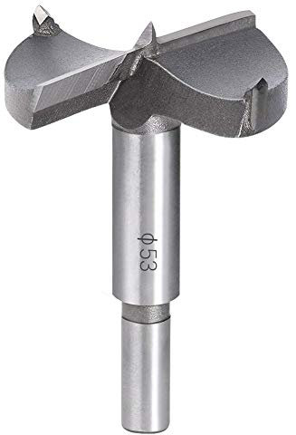 flintronic 53mm Forstner Punte per Legno, Forstner Drill Bit Punta da Trapano Sega a Tazza Lavorazione del Legno Foro ha Veduto Ideali per Realizzare Fori nel Legno Ciechi o Passanti