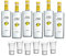 NARDINI LIQUORE ACQUA DI CEDRO 1 LT 6 BOTTIGLIE CON 6 BICCHIERI