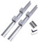 GooEquip SBR20 Linearführung 200mm 2 x Linearschienen und 4 x Lagerblöcke, Linearschienenlänge 200 mm Linearschienen für Maschinen und automatisierte Geräte