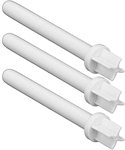 3Pcs Zusätzlicher Garnrollenstift, Weißer Kunststoff-Spulstift für Nähmaschinen, die mit Den Meisten Nähmaschinen Kompatibel Sind