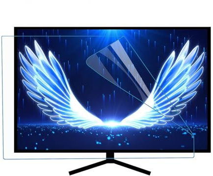 32-46 Pulgadas Protector De Pantalla Lcd Anti Luz Azul Tv Protector De Pantalla Película Antirreflejo Película Protectora De Tv Protección Contra Radiación, Alivia La Fatiga Ocular,HD-32in(698X392)mm