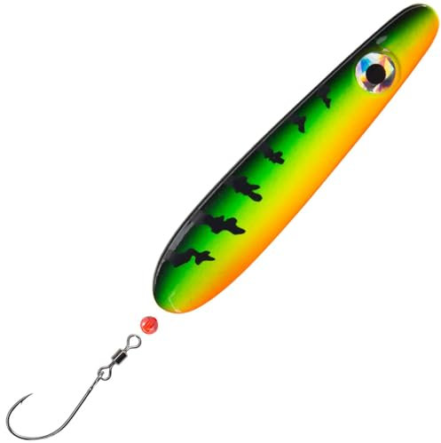 Troutwerk Inline Blinker 22g 7,4cm - Meerforellenblinker, Troutwerk Farbe:firetiger