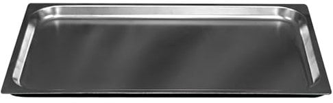 Comas Teglia Gastronorm GN 1/1, 530x325 mm, Acciaio Inox, Bordo Piano, Impilabile, Resistente - Bacinella Contenitore Stoccaggio Forno Banco Frigorifero - Professionale, Catering, Argento (H20 mm)