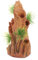 DOITOOL Dekorationen für Aquarienzweige Baumstumpf Figur Modelle Ornament Landschaftsbaumstumpfmodell Baumschmuck künstlich Aquarium Toter Baum Zubehör Statue Harz