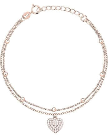 CHRIST Damen-Armband 925er Silber, recycelt Zirkonia