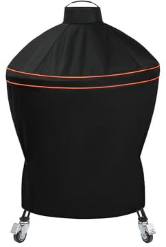 Suphomeware Copertura per griglia Kamado Big Joe 61 cm, impermeabile, resistente, nera