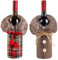 BDBFDFY 2 Stück Weihnachten Weinflasche Abdeckung,Weihnachten Flaschen Deko,Rotwein Flaschendeckel Weihnachten Kleidung,Weihnachten Flaschen Deko Flaschen Anzug,für Home Dinner Party