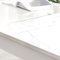 MERCURY TEXTIL- Mantel Fino de PVC Impermeable Transparente, Lámina Fina de Mesa Anti Manchas. Anchura de 140cm, Hule Protector de Muebles, Superficies y Mesa Rectangular (0,18mm-50cm Largo)