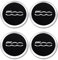 4X Felgenkappen Nabendeckel Felgendeckel Radkappen für FIAT 500 500e 500X 500c 56mm, ABS Robuste Nabenkappen Aufkleber Wasserdicht Felgenabdeckungen Mit Logo,C
