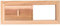 ZephyVita Rejilla de ventilación para piscina, panel de ventilación de madera de cedro, ajustable, 34 x 13,7 cm, equipo de sauna