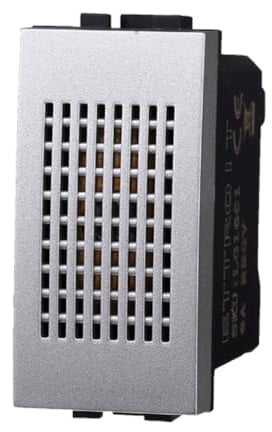 IXTRIMA Suoneria 220V 6A Colore GRIGIO Compatibile Con Bticino Living International/LIGHT