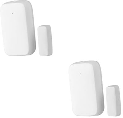 DIYEAH 2 Juegos De De Sensor De Puerta Inteligentes Su Sensor De Puerta Magnético Vinculado Con Notificación
