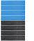 8 mini filtri dell'aria divisi, filtri enzimatici (blu) e filtri a carbone attivo (nero) per Mitsubishi Electric MAC-2330FT-E MAC-3000FT-E