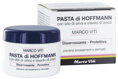 Marco Viti Pasta di Hoffmann - 200 ml, Pasta Protettiva con Ossido di Zinco e Olio di Oliva, Azione Emolliente, Lenitiva e Protettiva, per Arrossamenti e Irritazioni della Pelle