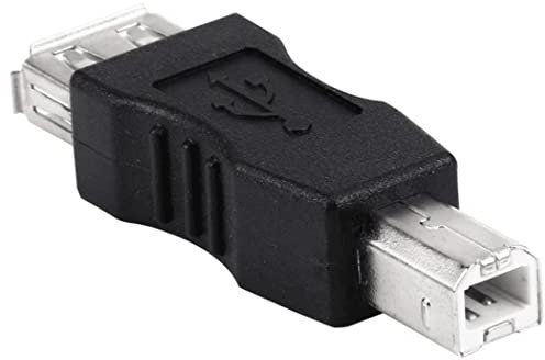 CABLEPELADO Adaptador USB Tipo A Hembra a USB Tipo B Macho | Conversor USB impresora a USB hembra | USB Tipo A hembra a USB tipo B Macho | Velocidad transferencia hasta 480 Mbps | USB 2.0 | PVC