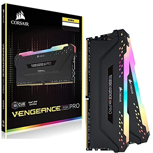 Corsair Vengeance RGB Pro 16 GB (2 x 8 GB) DRAM 288 pin DDR4 3000 (PC4 24000) CMW16GX4M2D3000C16