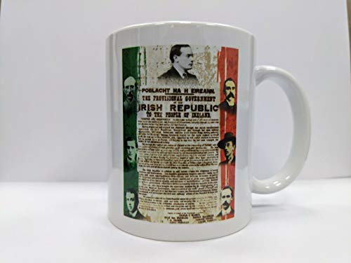 Irish The Gael Collection Proclamation Signatory Portraits Design Mug