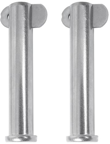 Klappbolzen Steckbolzen Klappnasenbolzen Sicherungsbolzen Sicherungsstift - 8mm x 43mm x 2 Stück Federsplint Splintbolzen Bolzen Sicherungssplint Klappbolzen Sicherung Edelstahl V2A von PRIOstahl