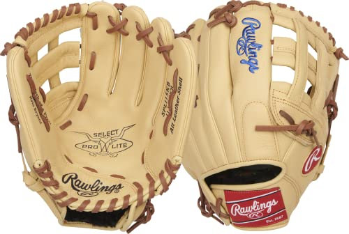 Rawlings Select Pro Lite Baseballhandschuh für Jugendliche, Linke Hand, Kris Bryant, 29,2 cm