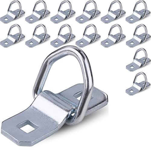 Zurrösen für Anhänger 15 Stück - Zurrbügel belastbar bis 800 kg - Verzurrösen Zurrpunkte - Befestigung Anhänger Zubehör