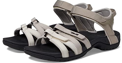 Teva Women's W Tirra Sandal, Black/Birch Multi, 6 UK