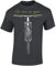 Fahrrad T-Shirt Herren : One Man One Engine - Mountainbike Shirt - MTB Tshirt (Dark Grey 5XL)