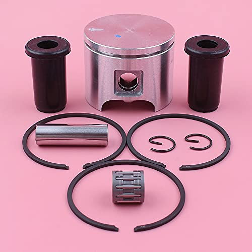 Zubehör 46 mm Kolbenbolzen Sicherungsring AV Buffer Set für kompatibel mit Husqvarna 55 55 Rancher Kettensäge Ersatzteil 46 mm x 1,5 mm Ringe бензопила (Color : China)