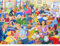 The House of Puzzles - Jumble Sale Jigsaw - Big 500 Piece Jigsaws For Adults, Extra Large Pieces, Artist Illustrated, Scenic Landscape, Deluxe Puzzle Gifts