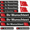 INDIGOS UG Fahrrad Aufkleber Türkei - 13 Fahnenaufkleber wehend - Sticker selbst gestalten - Autoaufkleber- Motorrad - Namensaufkleber wasserfest personalisiert - Wunschtext