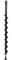 60x800mm Singola Lama Terra Trivella Acciaio Al Manganese Piantare Foro Scavatore Sepolto A Spirale Punta Del Trapano Giardino Post Hole Digger
